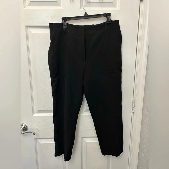 Dion Lee - Designer - Black Wide Leg Trousers - Picture 1 of 5